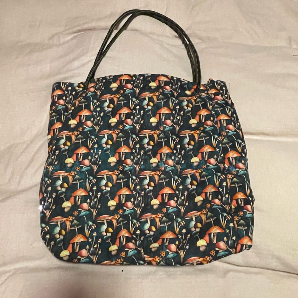 Mushroom Tote made w/ Feed Bags 🍄